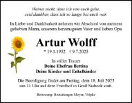 eine Anzeige