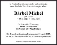 eine Anzeige