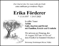 eine Anzeige