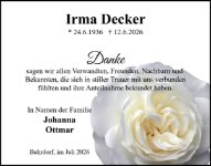 eine Anzeige